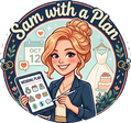 A Sam with a Plan logo